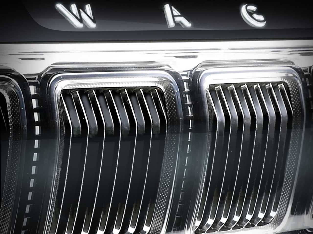 Jeep Grand Wagoneer teaser da grade
